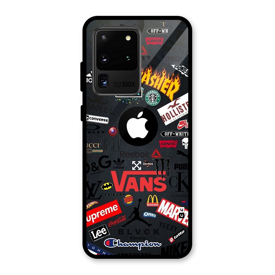 Rich Life Glass Back Case for Galaxy S20 Ultra