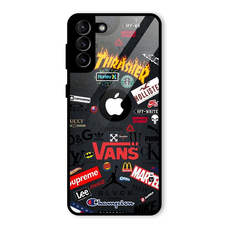 Rich Life Glass Back Case for Galaxy S21 Plus