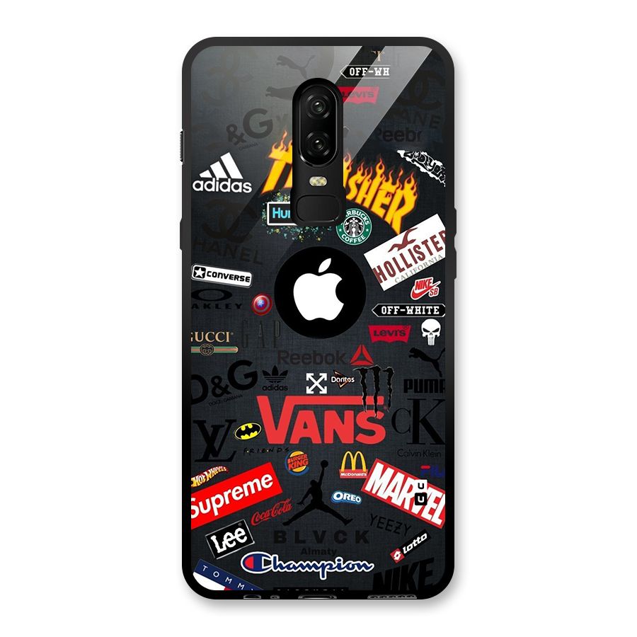 Rich Life Glass Back Case for OnePlus 6