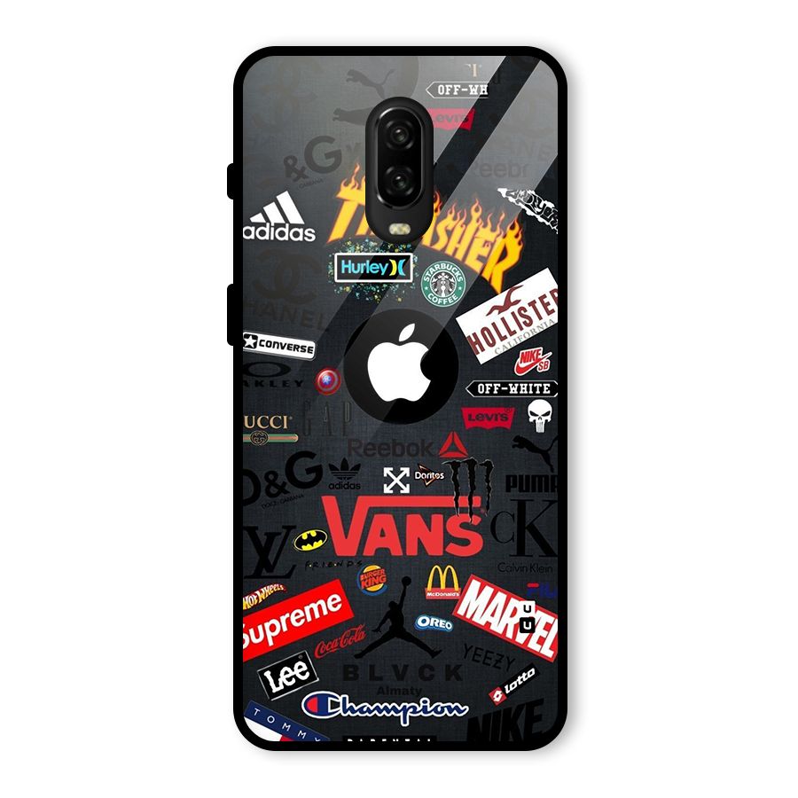Rich Life Glass Back Case for OnePlus 6T