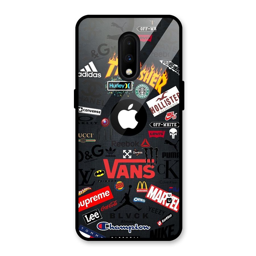 Rich Life Glass Back Case for OnePlus 7