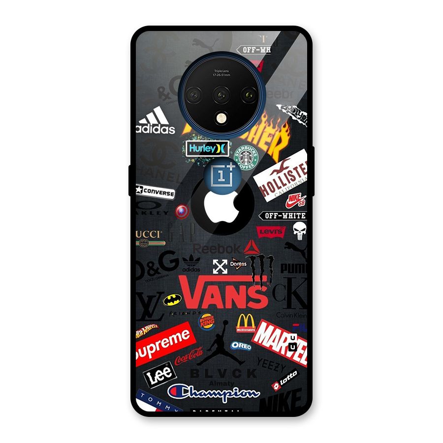 Rich Life Glass Back Case for OnePlus 7T