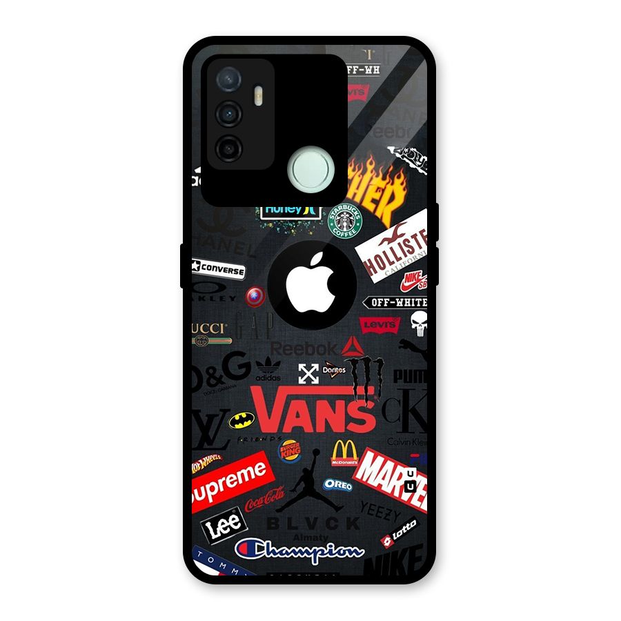Rich Life Glass Back Case for Oppo A53
