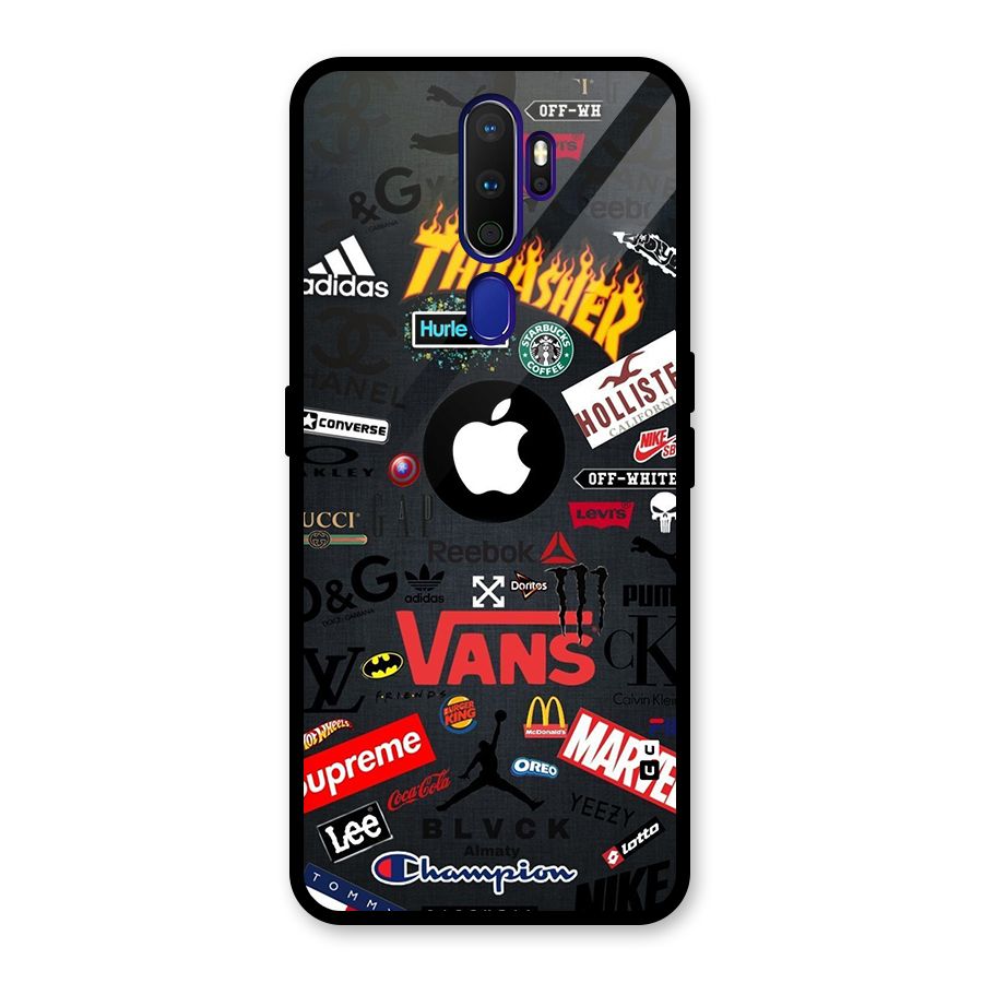 Rich Life Glass Back Case for Oppo A9 (2020)