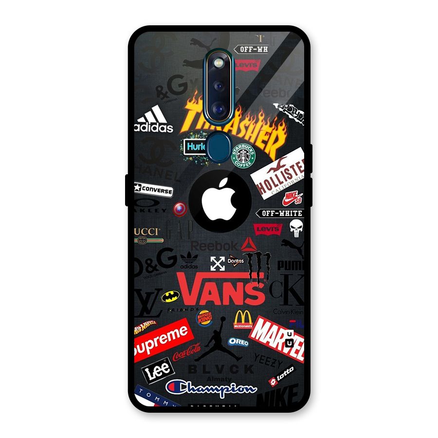 Rich Life Glass Back Case for Oppo F11 Pro