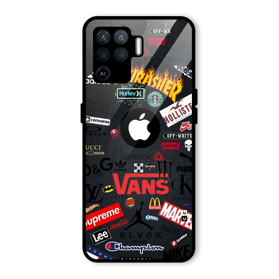 Rich Life Glass Back Case for Oppo F19 Pro