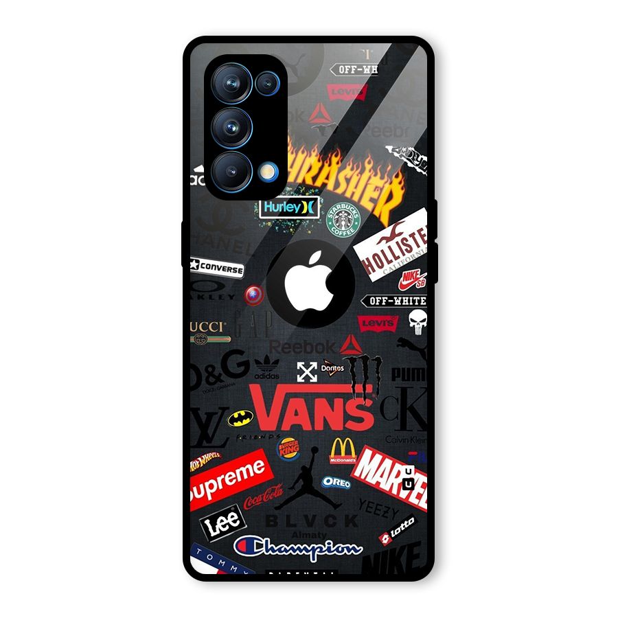 Rich Life Glass Back Case for Oppo Reno5 Pro 5G