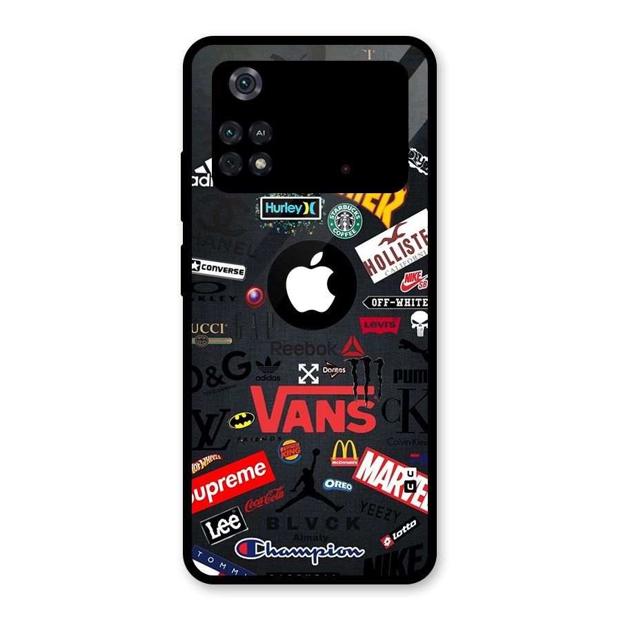 Rich Life Glass Back Case for Poco M4 Pro 4G