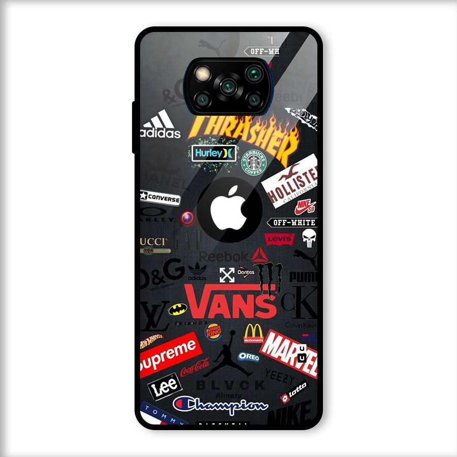 Rich Life Glass Back Case for Poco X3