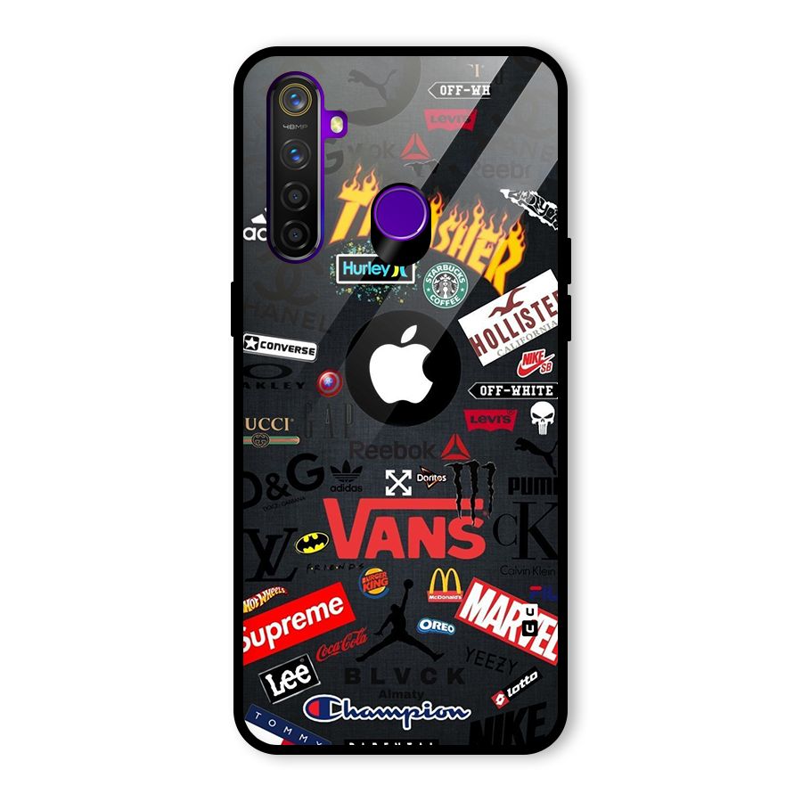 Rich Life Glass Back Case for Realme 5 Pro