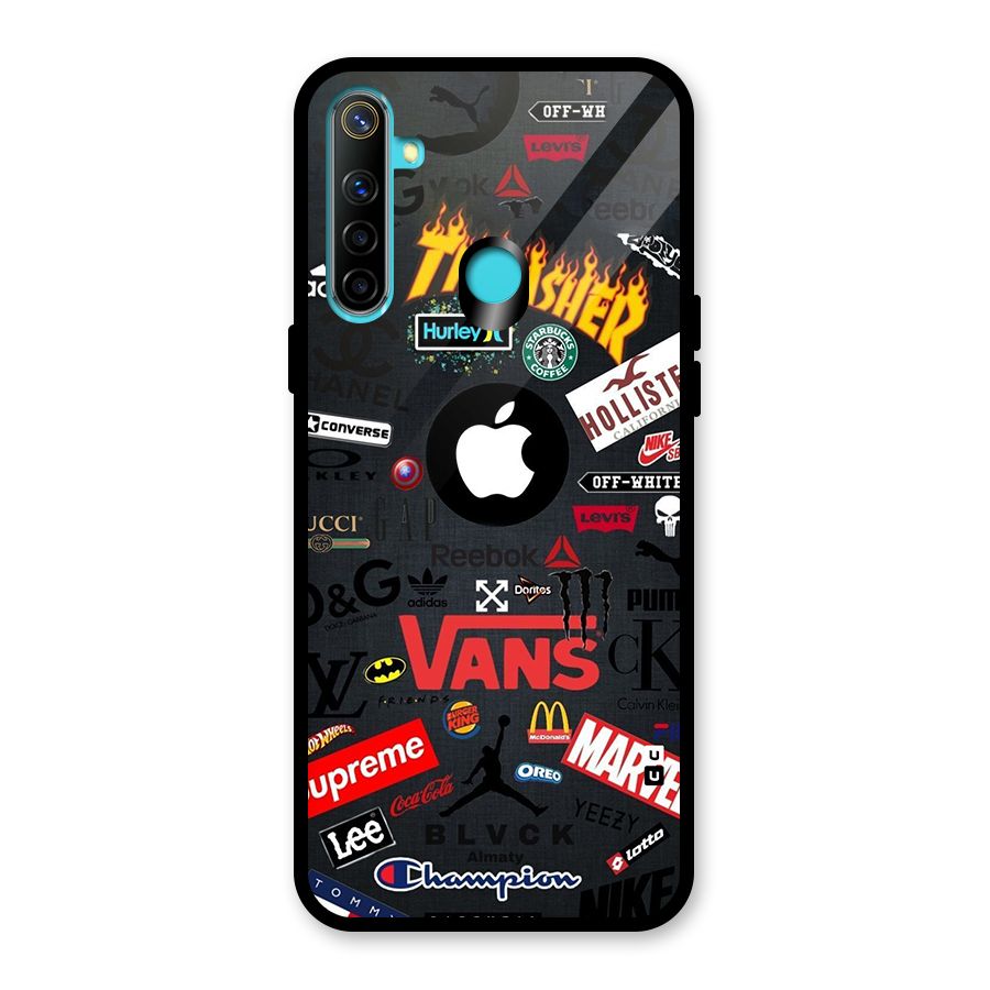 Rich Life Glass Back Case for Realme 5i