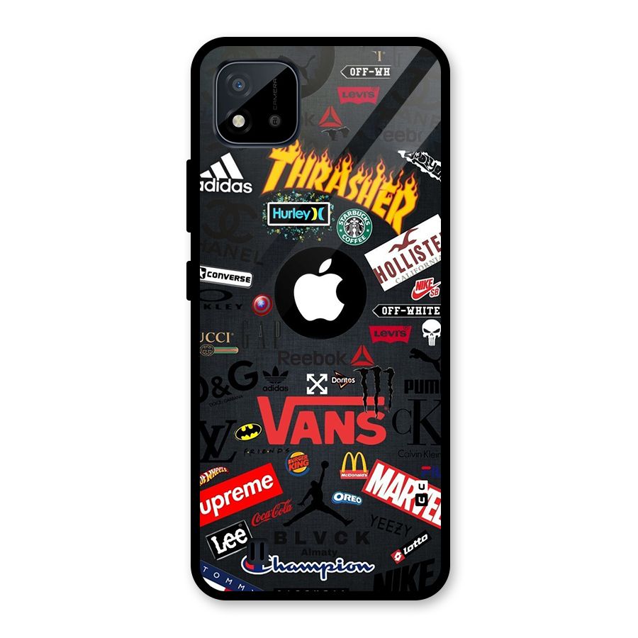 Rich Life Glass Back Case for Realme C11 2021