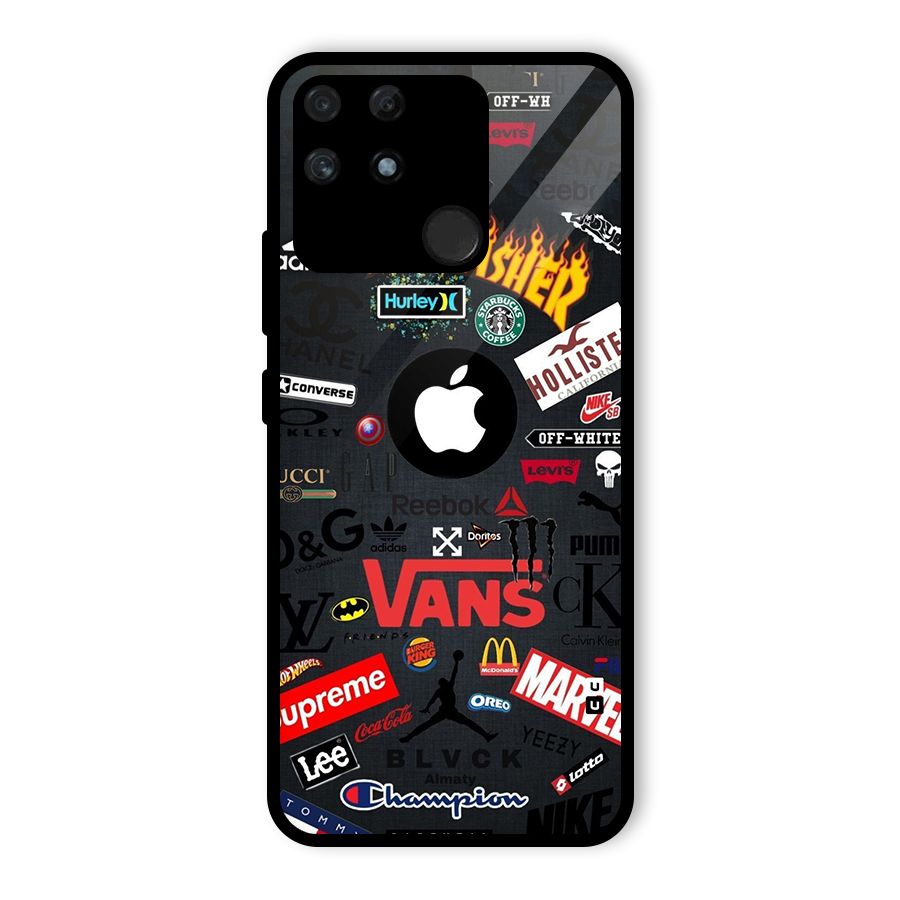 Rich Life Glass Back Case for Realme Narzo 50A