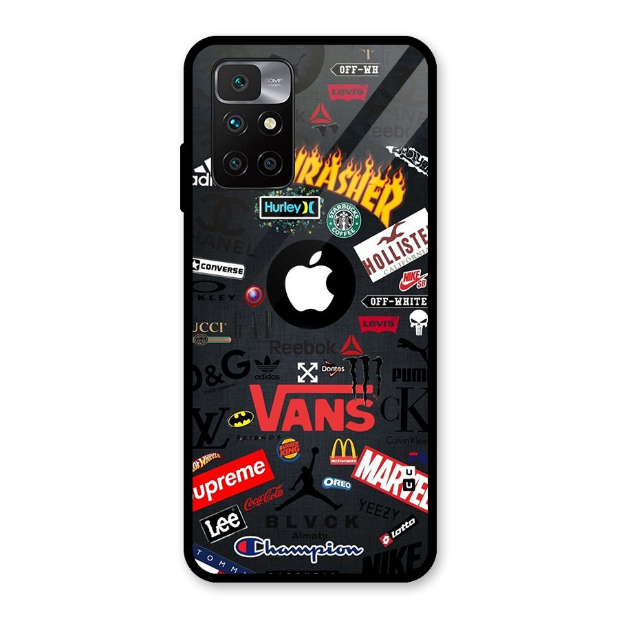 Rich Life Glass Back Case for Redmi 10 Prime
