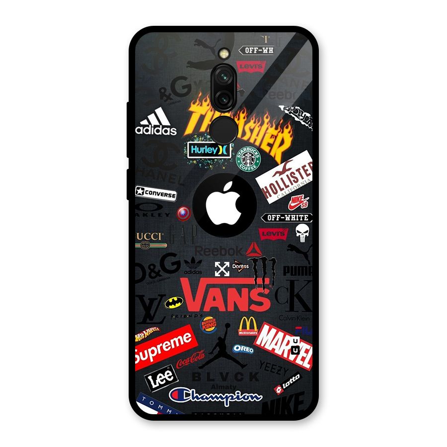 Rich Life Glass Back Case for Redmi 8