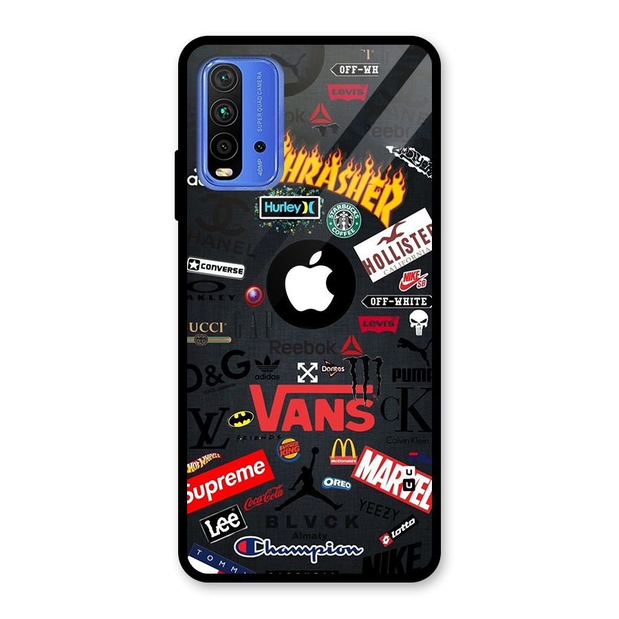 Rich Life Glass Back Case for Redmi 9 Power