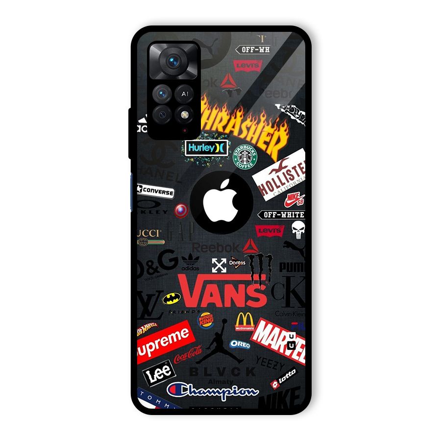 Rich Life Glass Back Case for Redmi Note 11 Pro