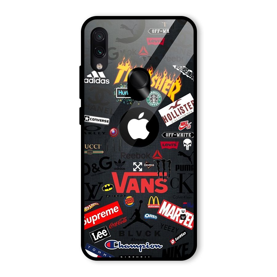 Rich Life Glass Back Case for Redmi Note 7S