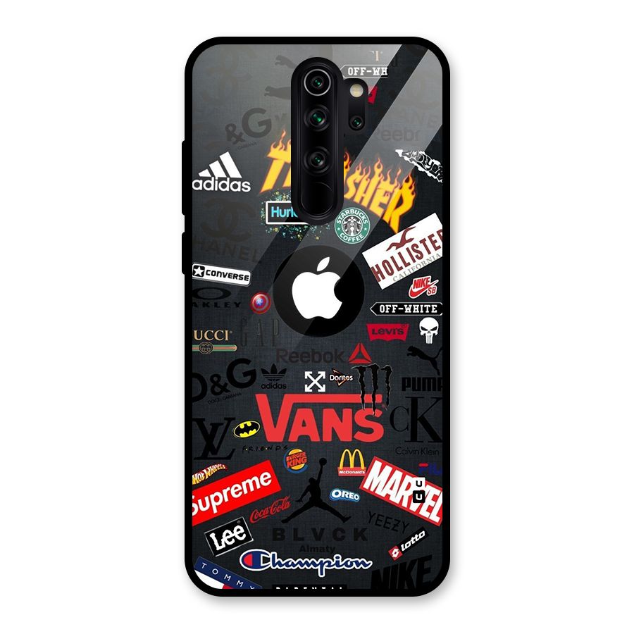 Rich Life Glass Back Case for Redmi Note 8 Pro