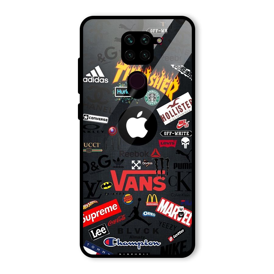 Rich Life Glass Back Case for Redmi Note 9