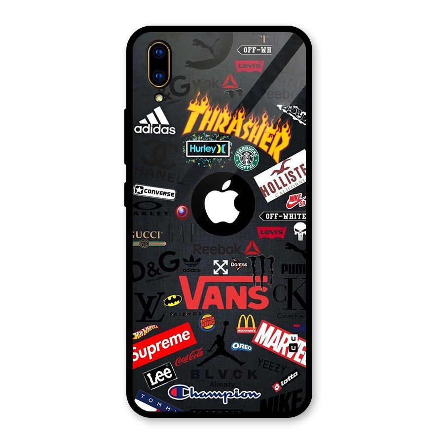Rich Life Glass Back Case for Vivo V11 Pro