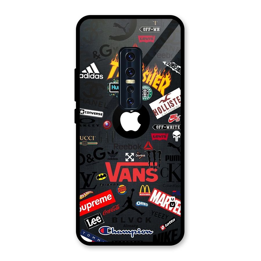 Rich Life Glass Back Case for Vivo V17 Pro