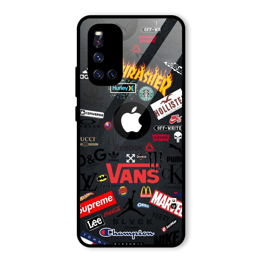Rich Life Glass Back Case for Vivo V19