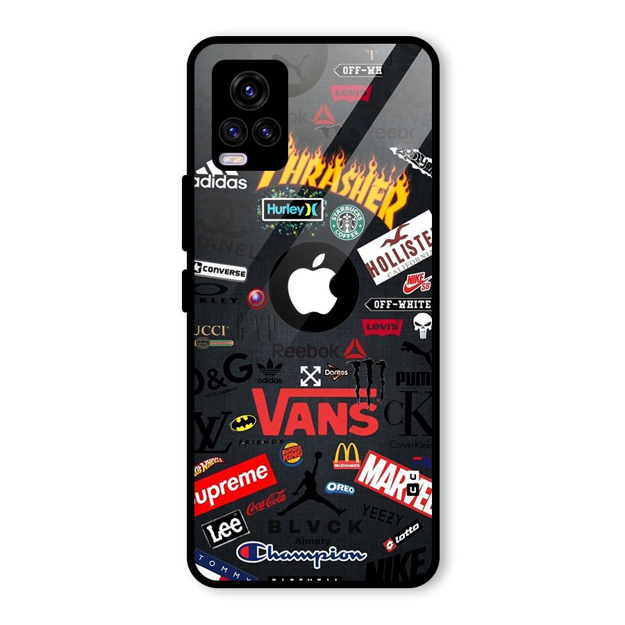 Rich Life Glass Back Case for Vivo V20 2021