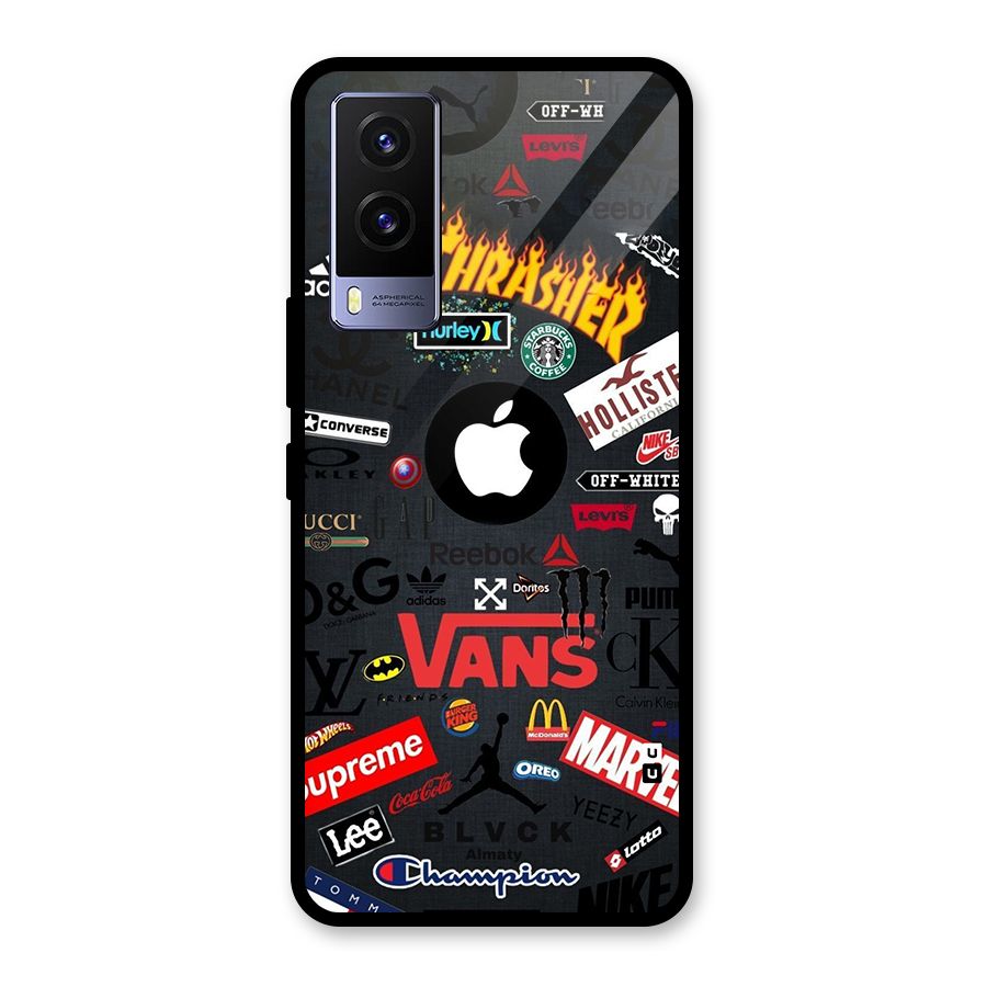 Rich Life Glass Back Case for Vivo V21e 5G