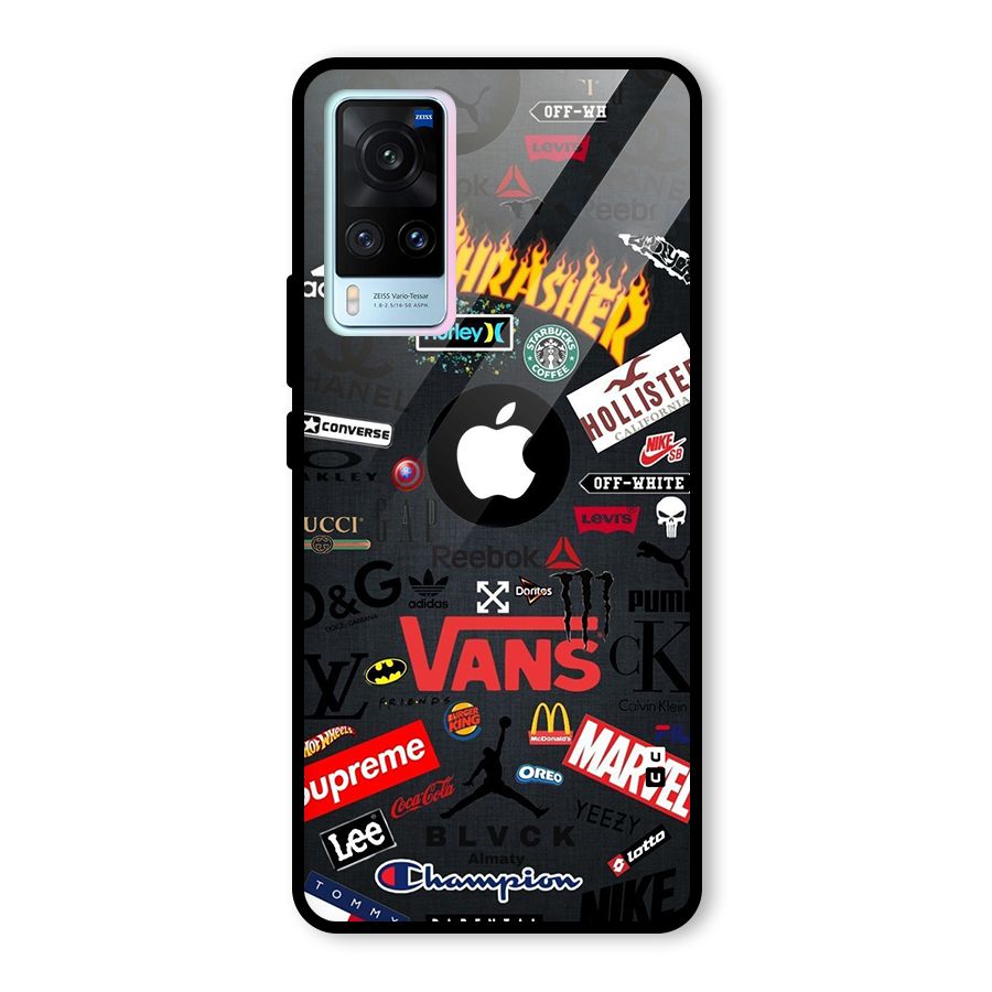 Rich Life Glass Back Case for Vivo X60