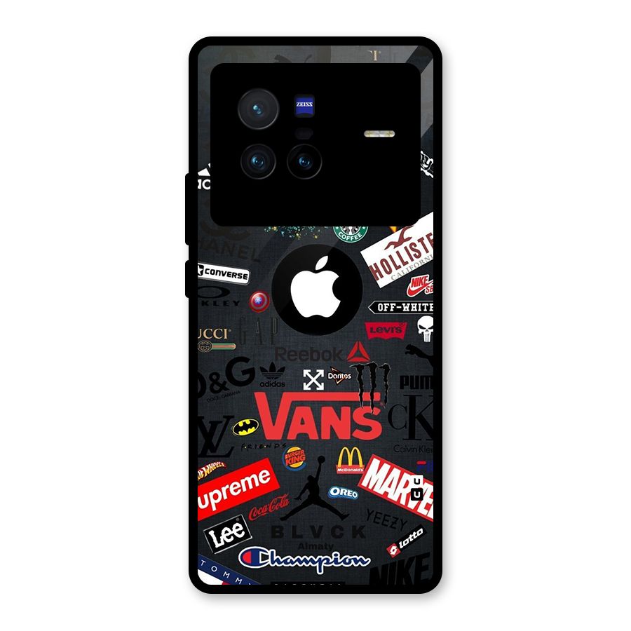 Rich Life Glass Back Case for Vivo X80
