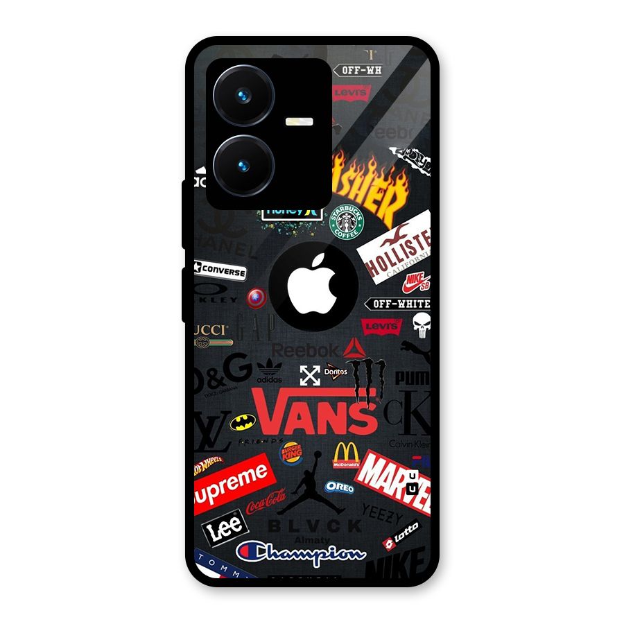 Rich Life Glass Back Case for Vivo Y22