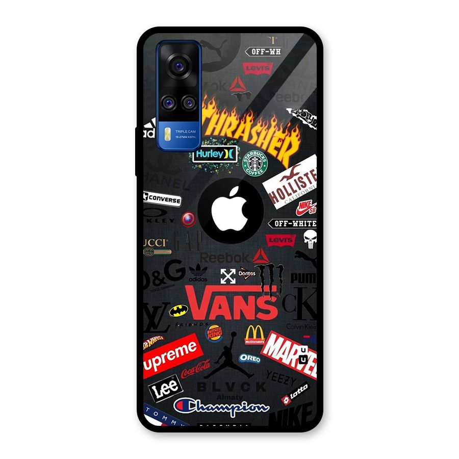 Rich Life Glass Back Case for Vivo Y31