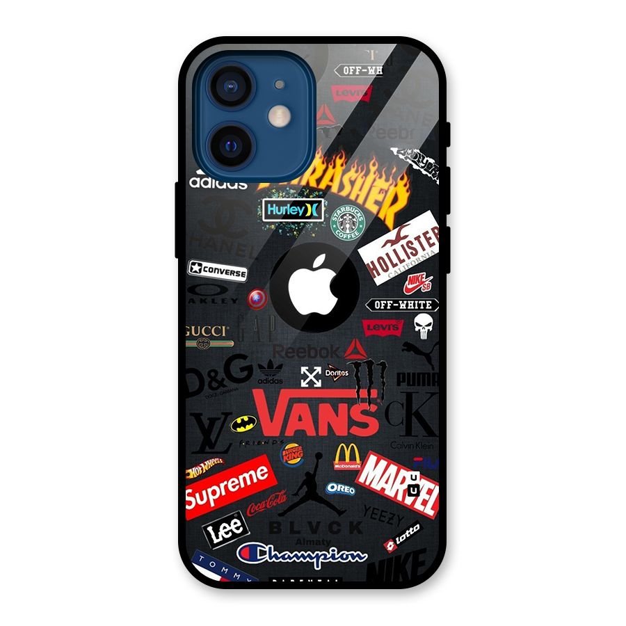 Rich Life Glass Back Case for iPhone 12 Mini