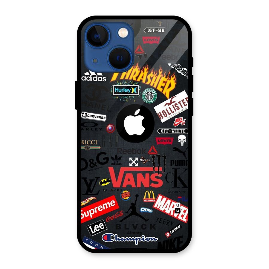 Rich Life Glass Back Case for iPhone 13 Mini