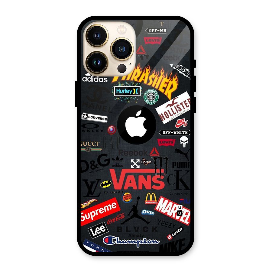 Rich Life Glass Back Case for iPhone 13 Pro Max