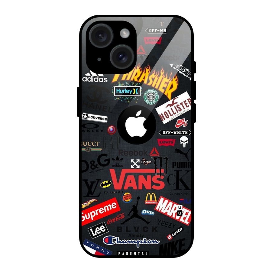 Rich Life Glass Back Case for iPhone 15
