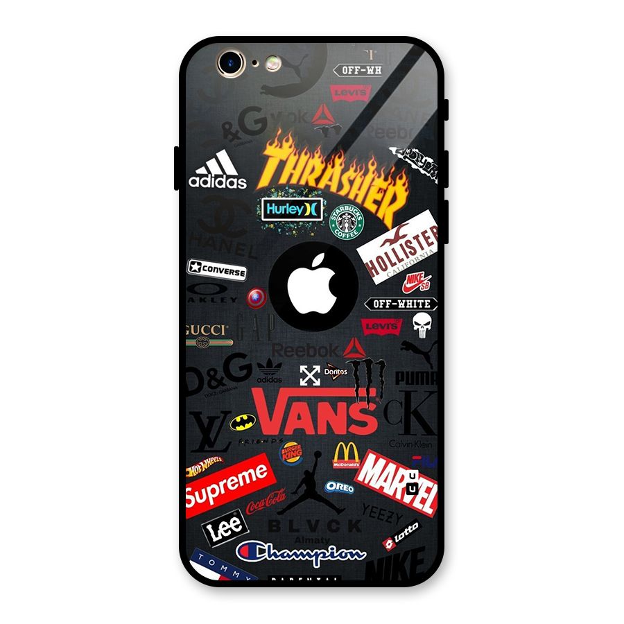 Rich Life Glass Back Case for iPhone 6 6S
