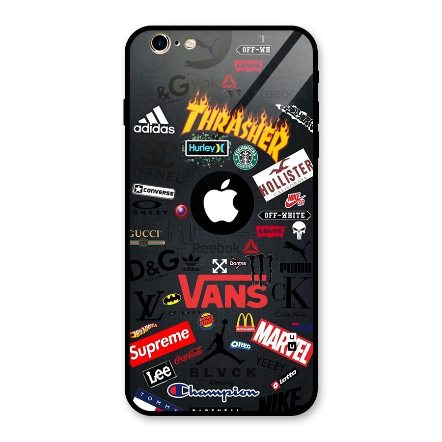 Rich Life Glass Back Case for iPhone 6 Plus 6S Plus