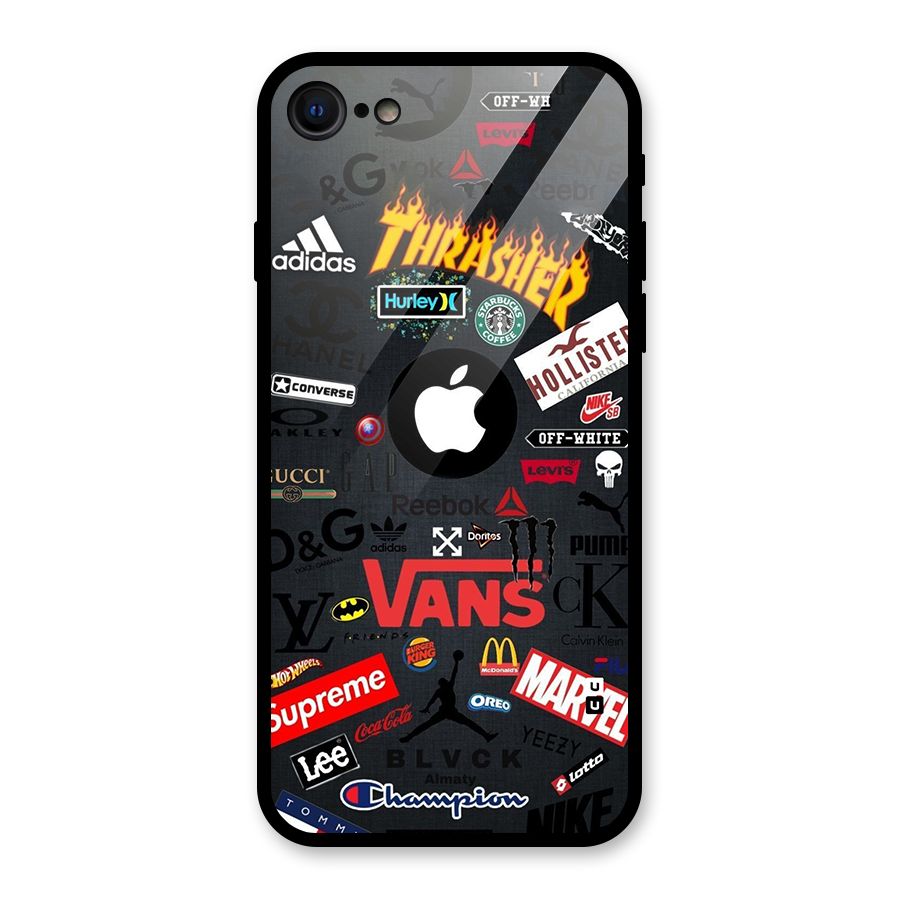 Rich Life Glass Back Case for iPhone 7