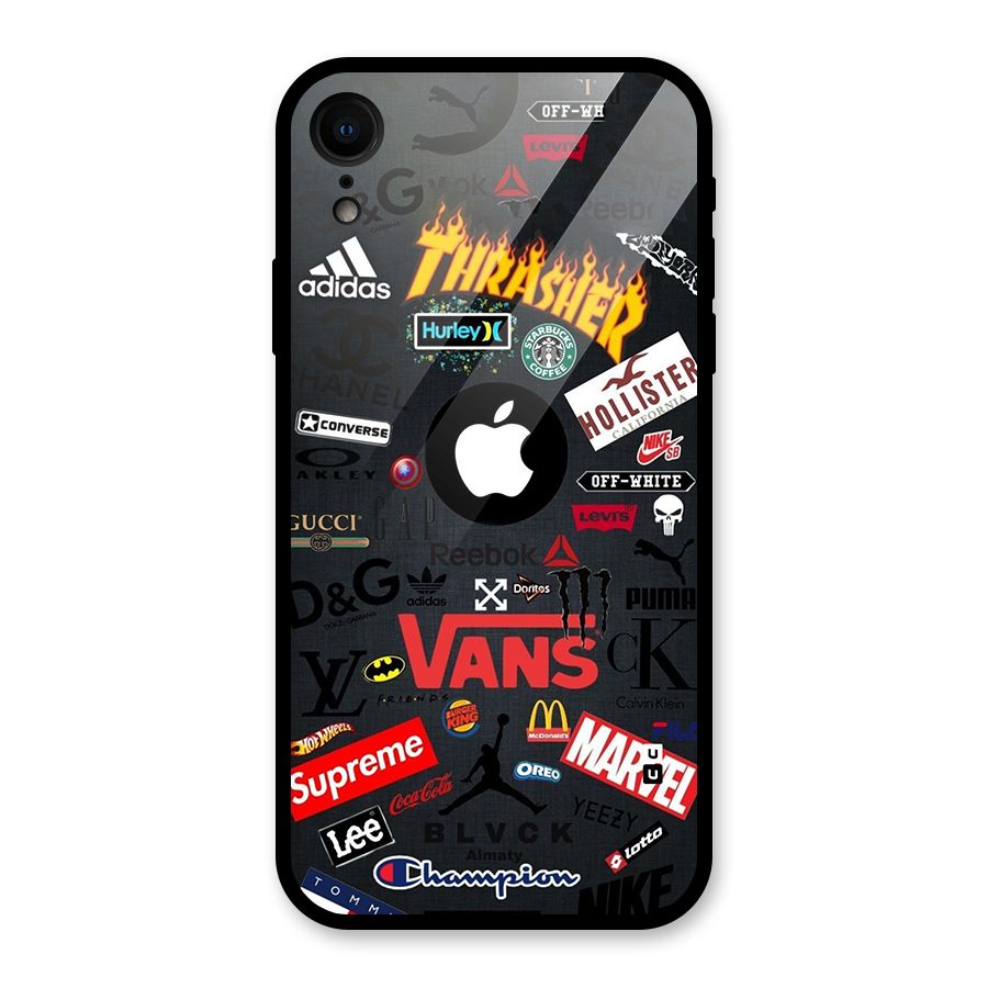 Rich Life Glass Back Case for iPhone XR