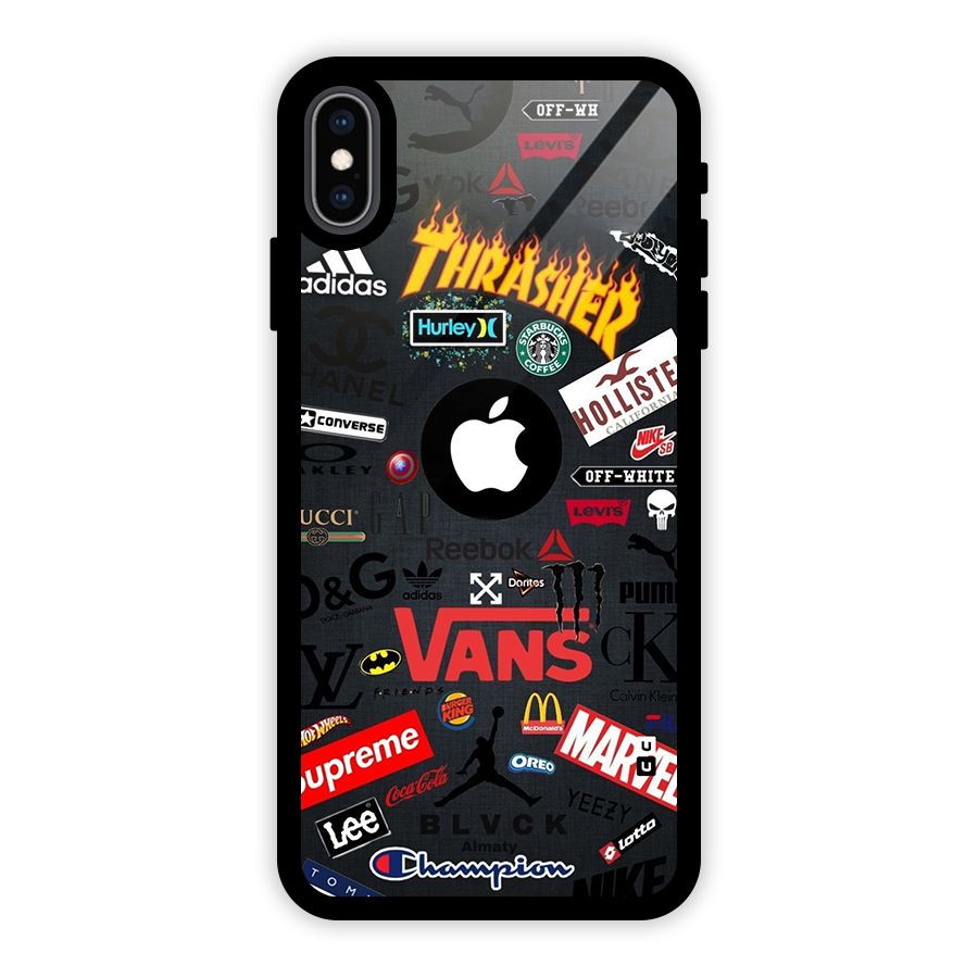 Rich Life Glass Back Case for iPhone XS Max