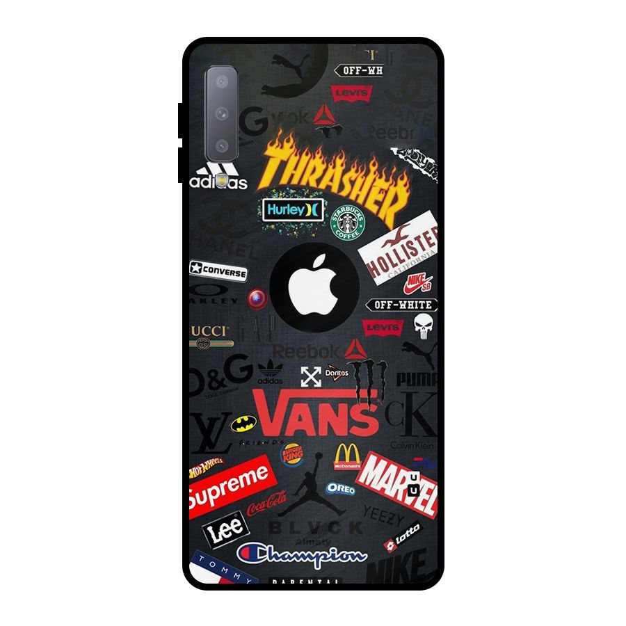Rich Life Metal Back Case for Galaxy A7 (2018)