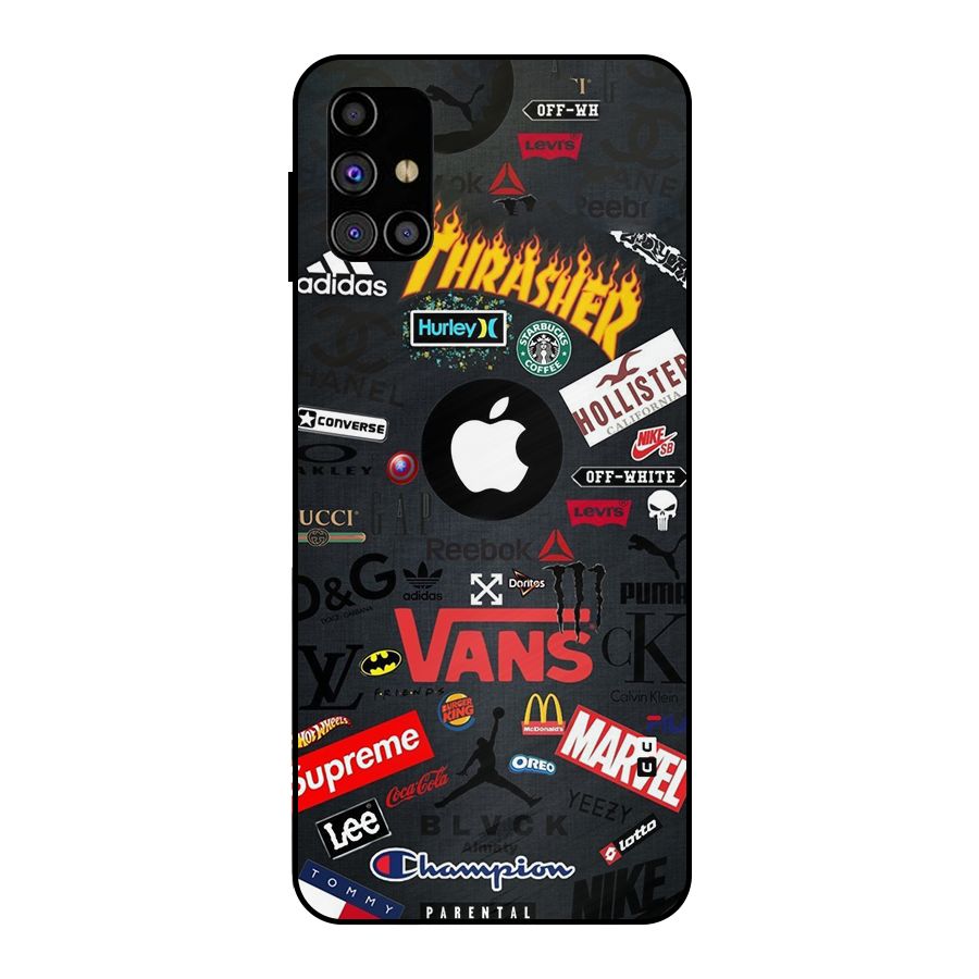 Rich Life Metal Back Case for Galaxy M31s