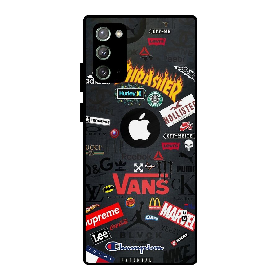 Rich Life Metal Back Case for Galaxy Note 20