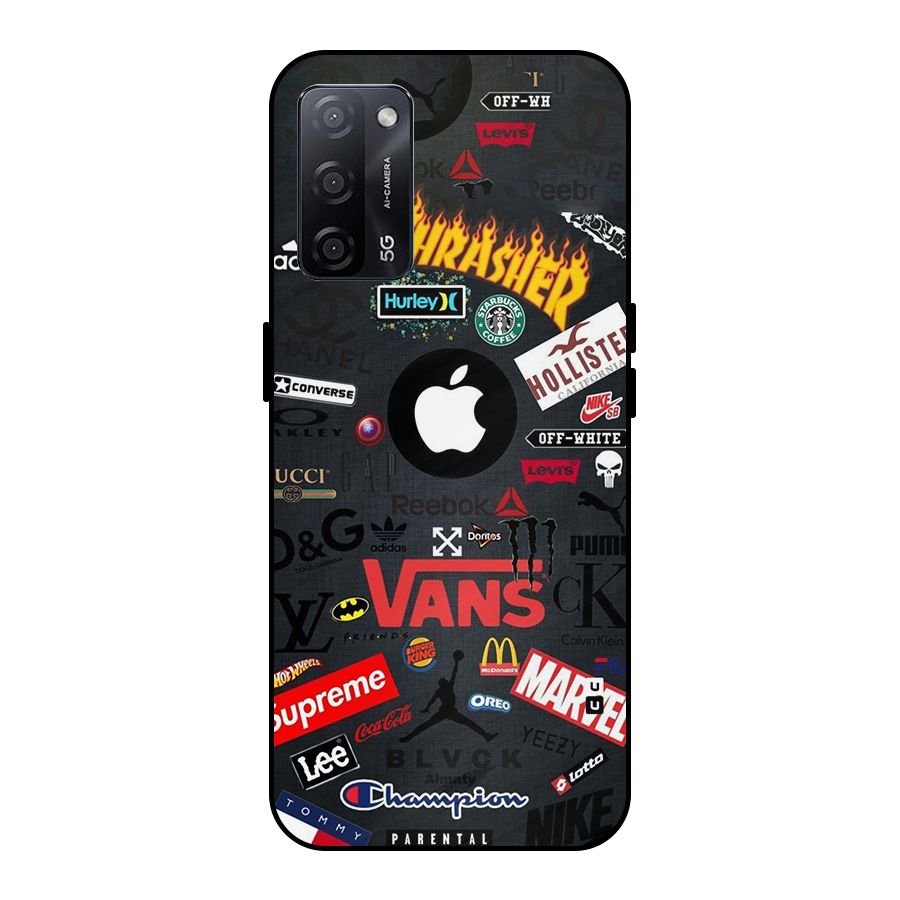 Rich Life Metal Back Case for Oppo A53s 5G