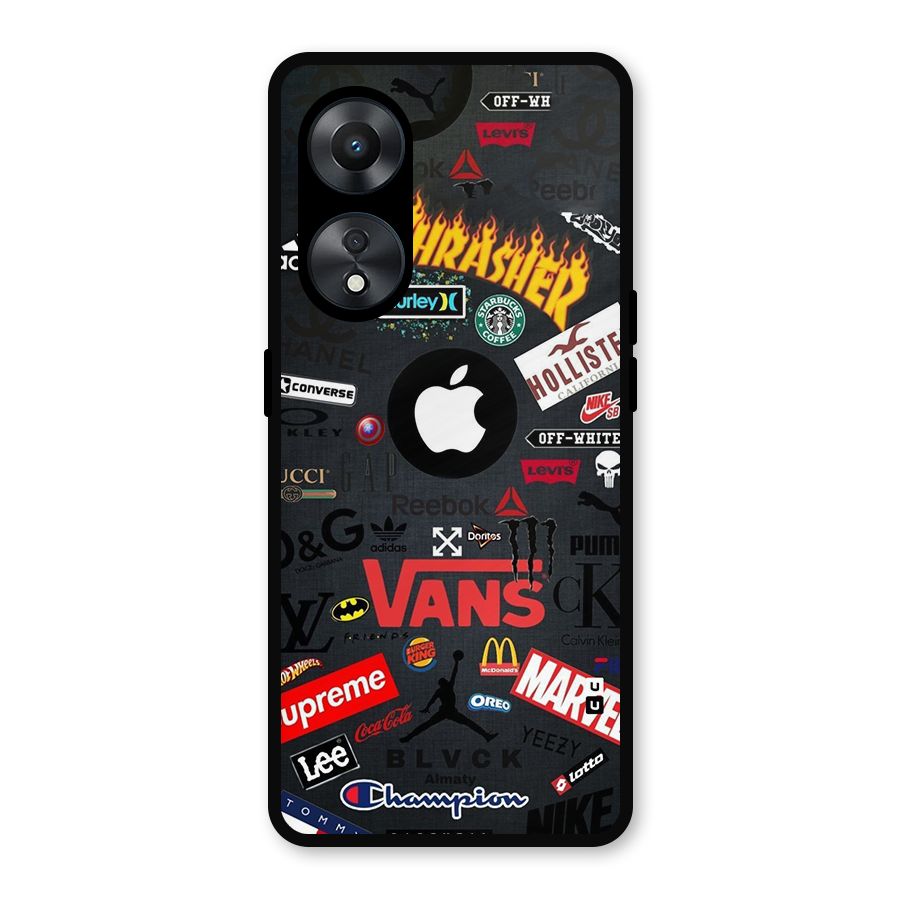 Rich Life Metal Back Case for Oppo A78
