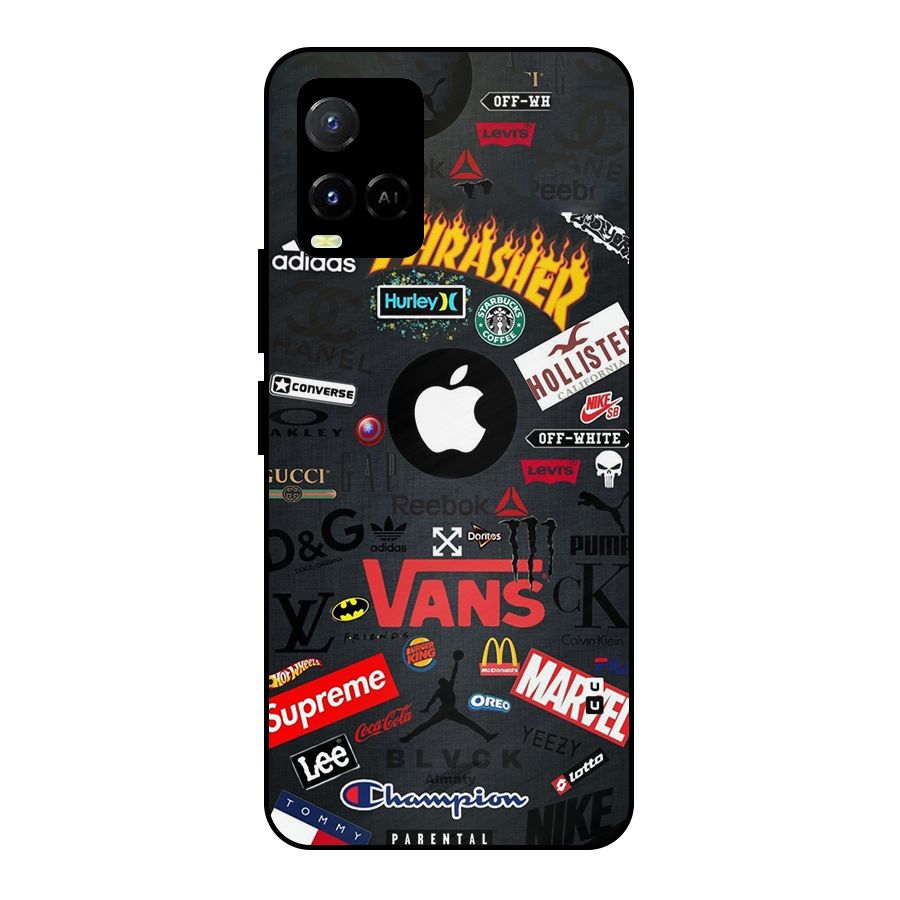 Rich Life Metal Back Case for Vivo Y21