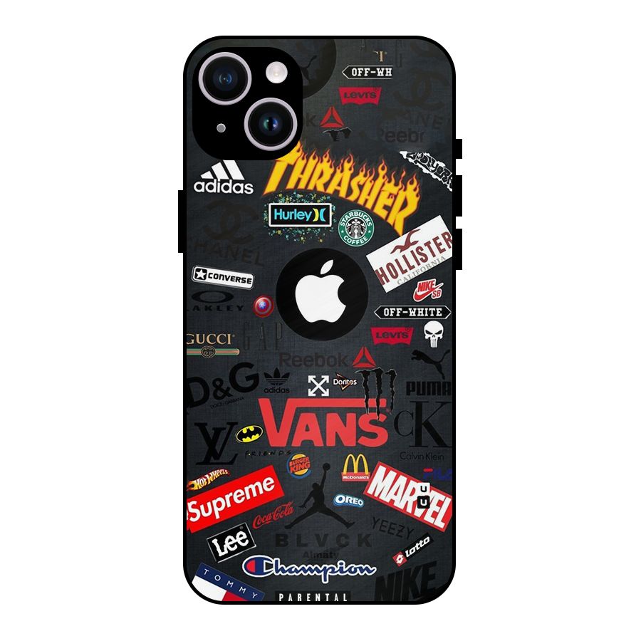 Rich Life Metal Back Case for iPhone 14 Plus