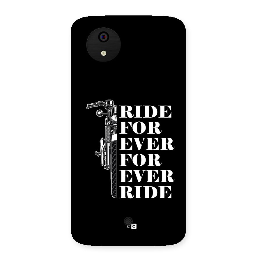 Ride Forever Back Case for Canvas A1  AQ4501